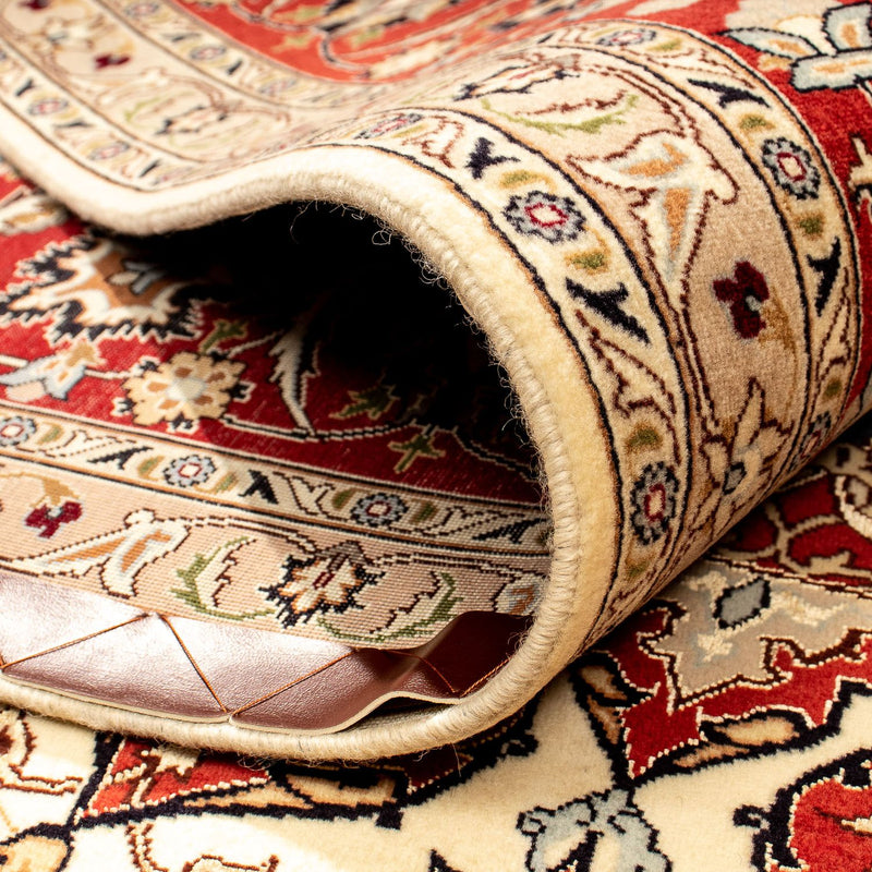 Persisk tæppe - Tabriz - Royal - 351 x 252 cm - beige