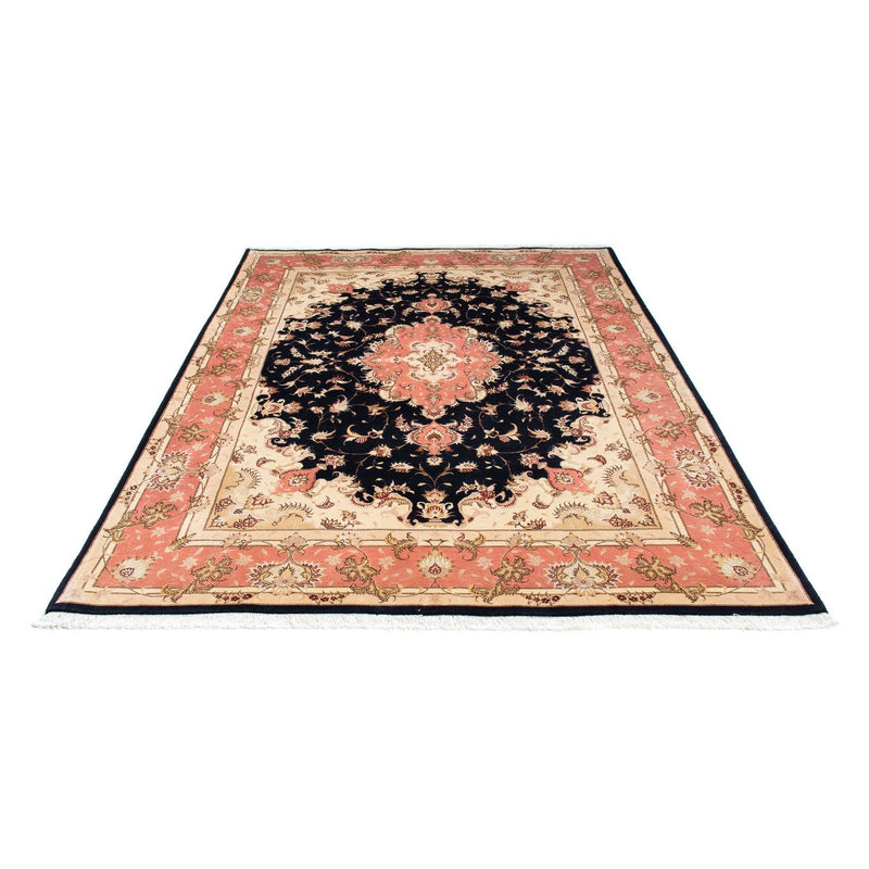 Persisk tæppe - Tabriz - Royal - 245 x 168 cm - mørkeblå