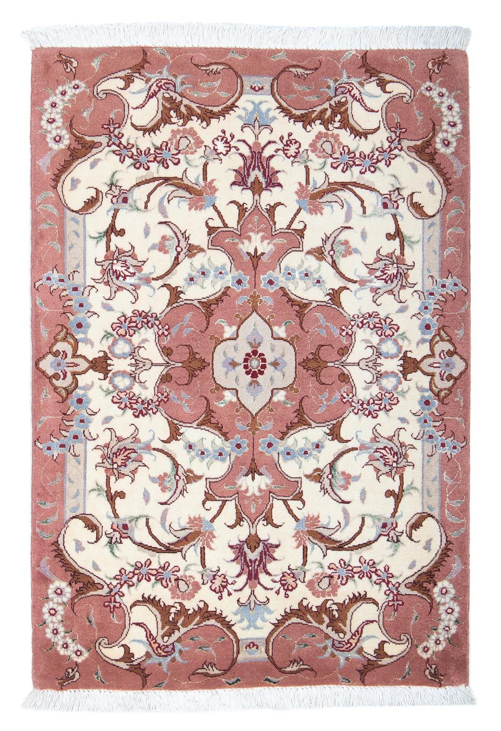 Persisk tæppe - Tabriz - Royal - 92 x 61 cm - beige
