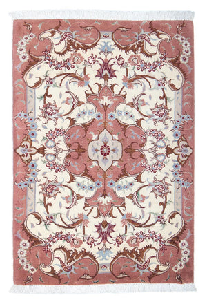 Persisk tæppe - Tabriz - Royal - 92 x 61 cm - beige