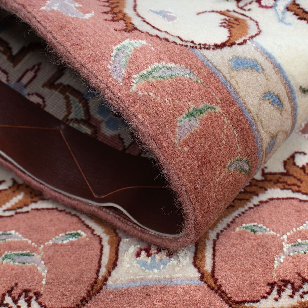 Persisk tæppe - Tabriz - Royal - 92 x 61 cm - beige