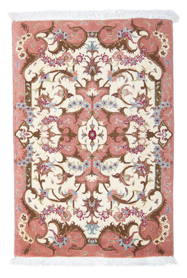 Persisk tæppe - Tabriz - Royal - 90 x 60 cm - beige