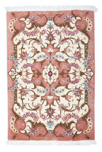 Persisk tæppe - Tabriz - Royal - 90 x 60 cm - beige