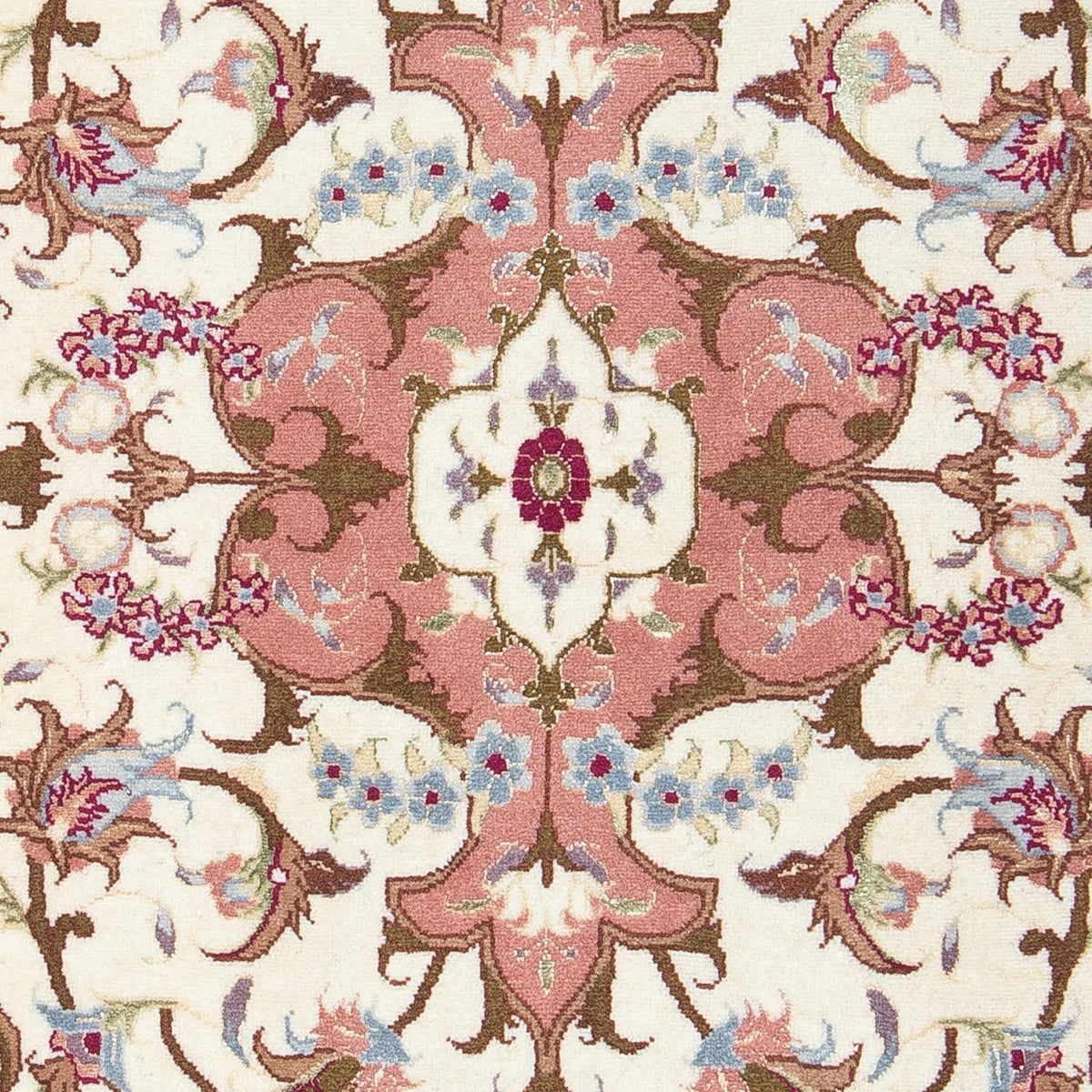 Persisk tæppe - Tabriz - Royal - 90 x 60 cm - beige