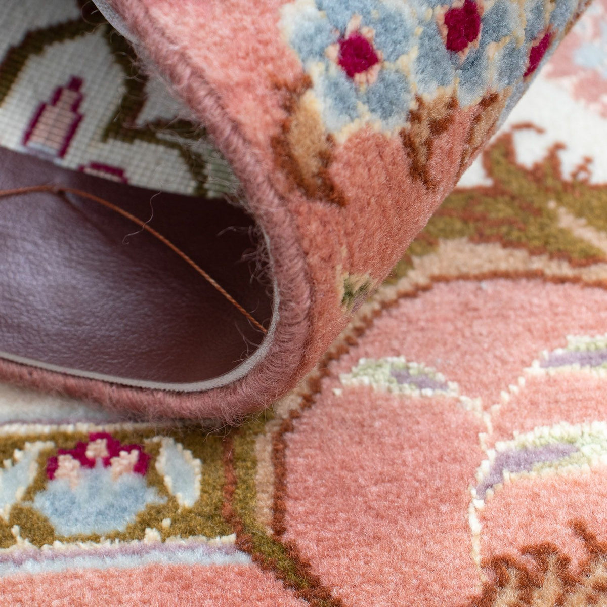 Persisk tæppe - Tabriz - Royal - 90 x 60 cm - beige