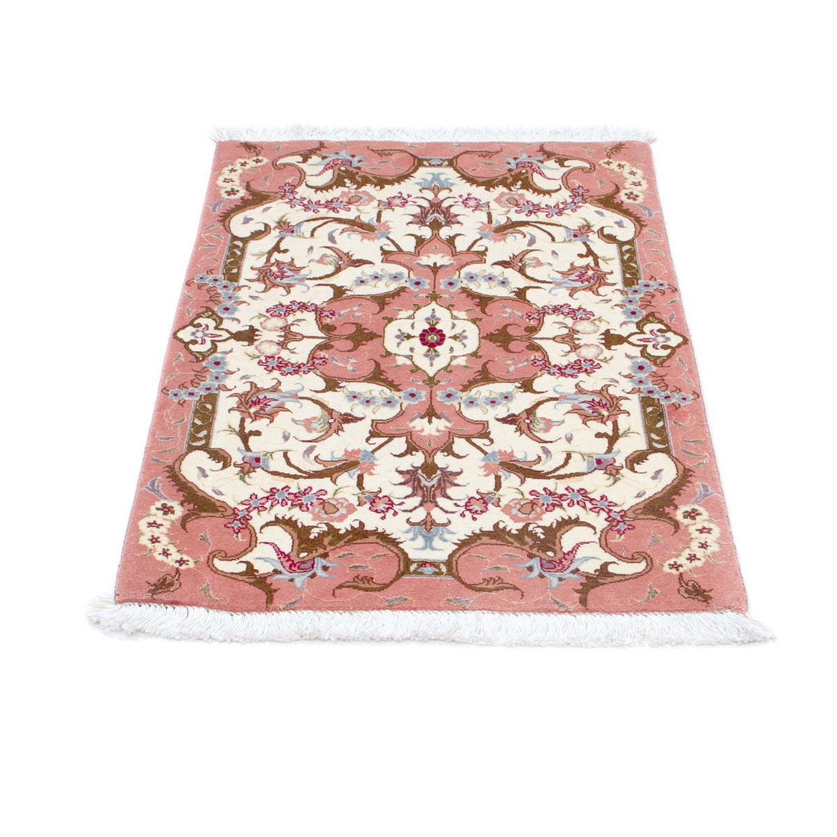 Persisk tæppe - Tabriz - Royal - 90 x 60 cm - beige
