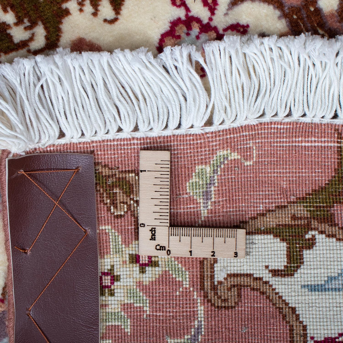 Persisk tæppe - Tabriz - Royal - 90 x 60 cm - beige