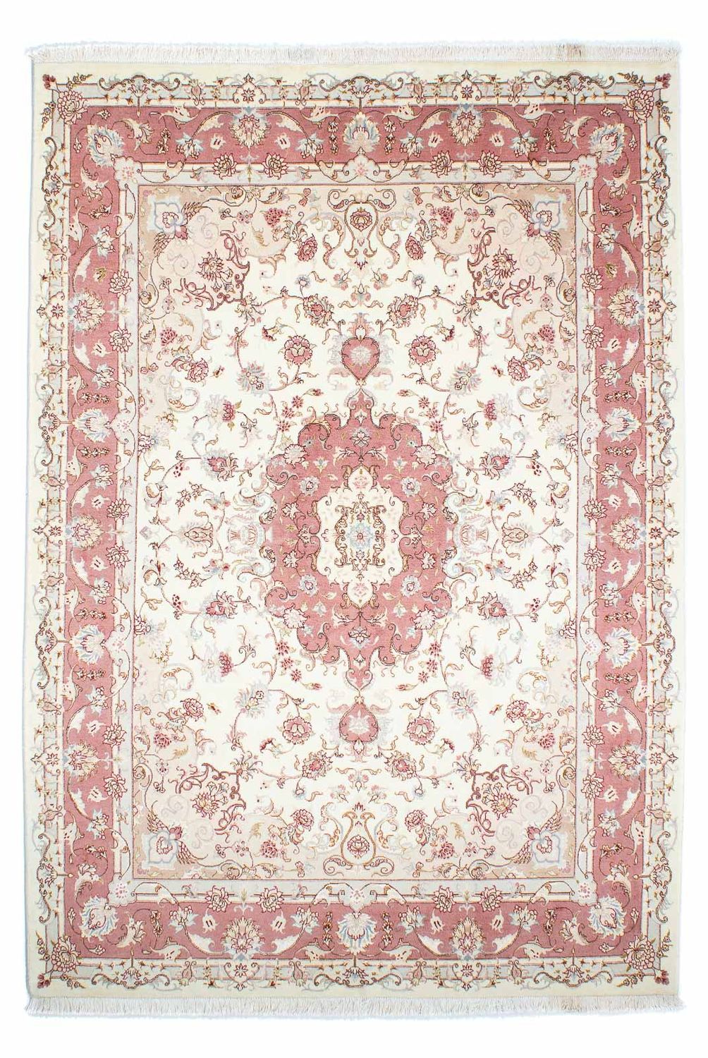 Persisk tæppe - Tabriz - Royal - 237 x 163 cm - beige