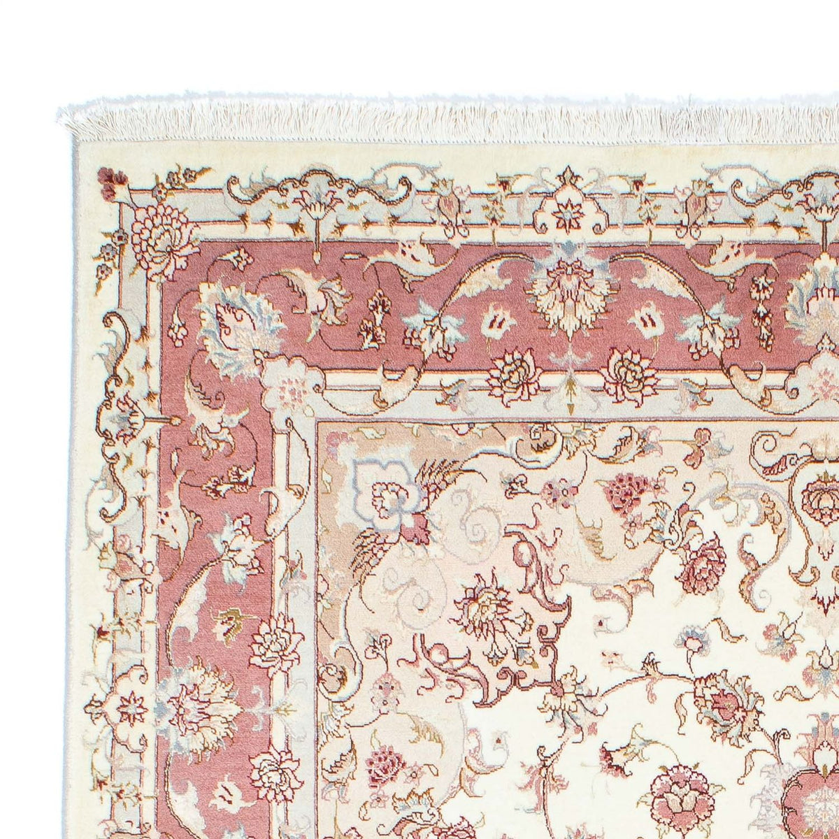 Persisk tæppe - Tabriz - Royal - 237 x 163 cm - beige