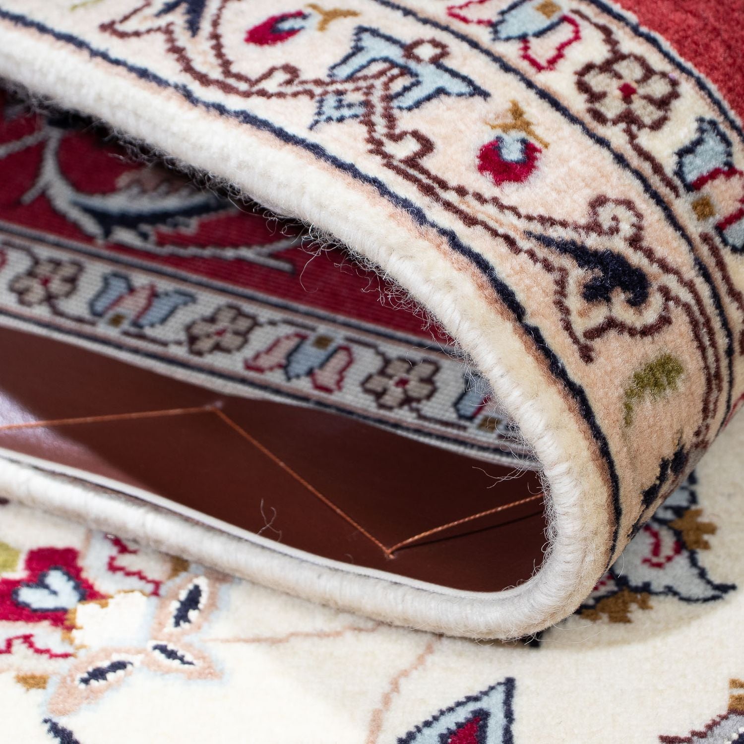 Persisk tæppe - Tabriz - Royal - 191 x 156 cm - beige