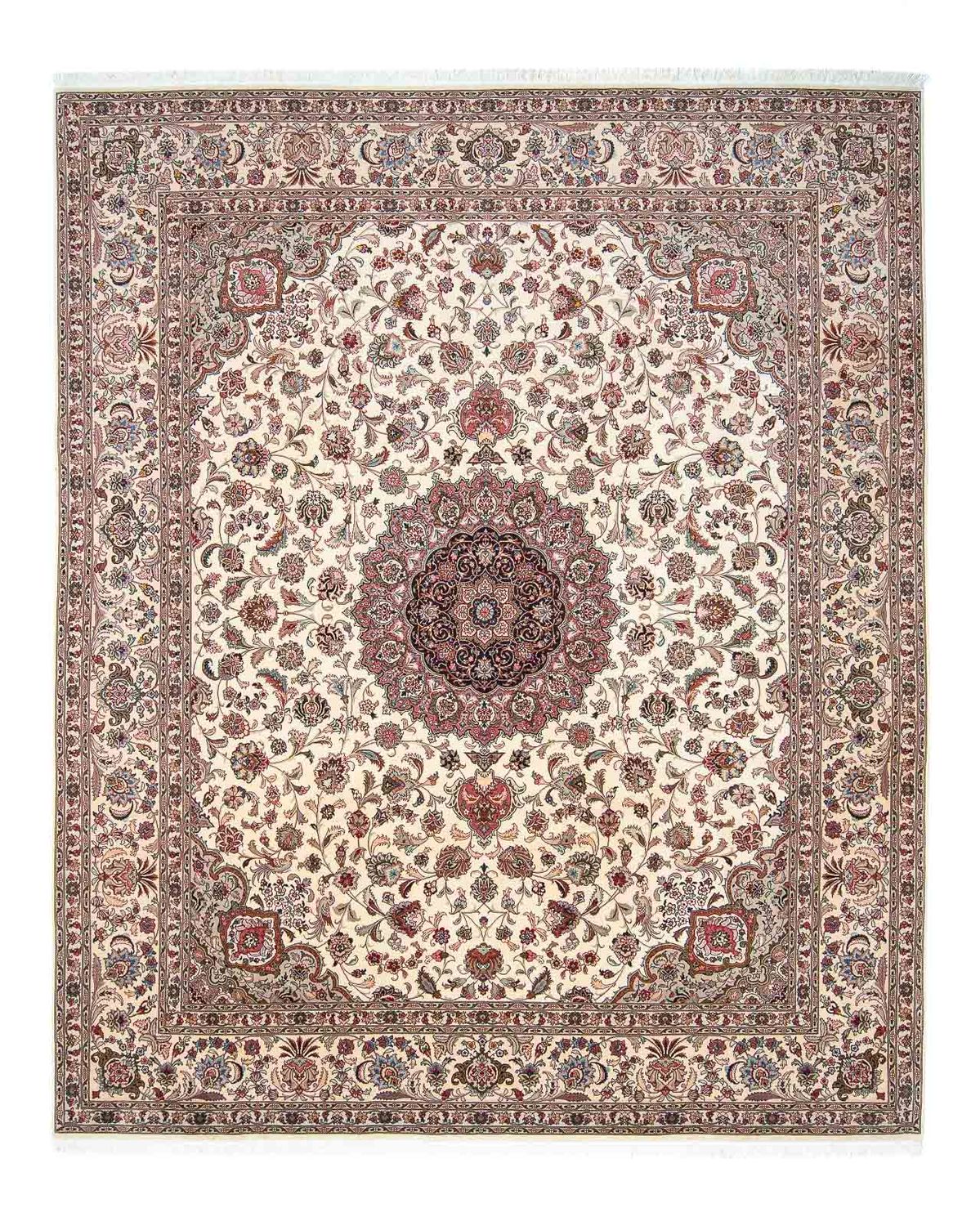 Persisk tæppe - Tabriz - Royal - 306 x 252 cm - beige