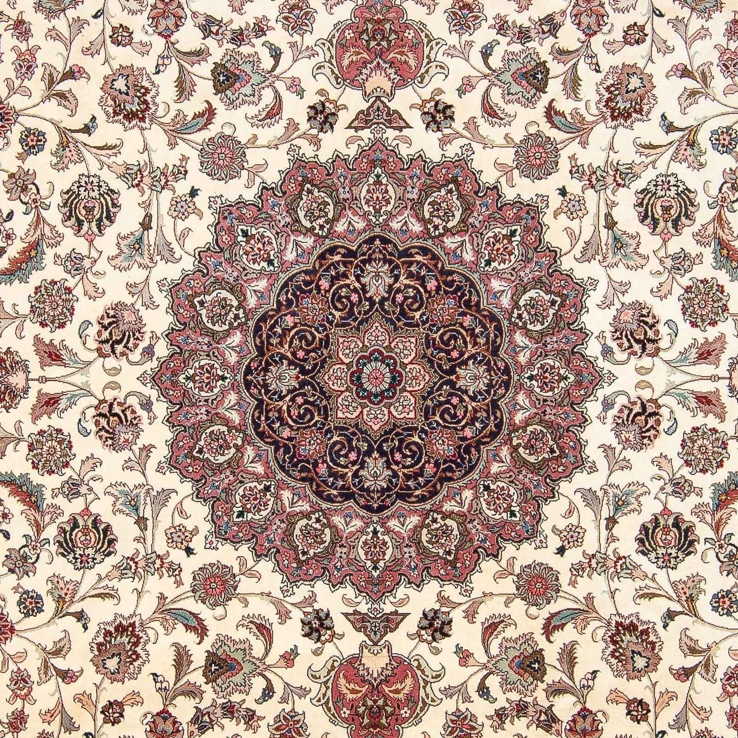 Persisk tæppe - Tabriz - Royal - 306 x 252 cm - beige
