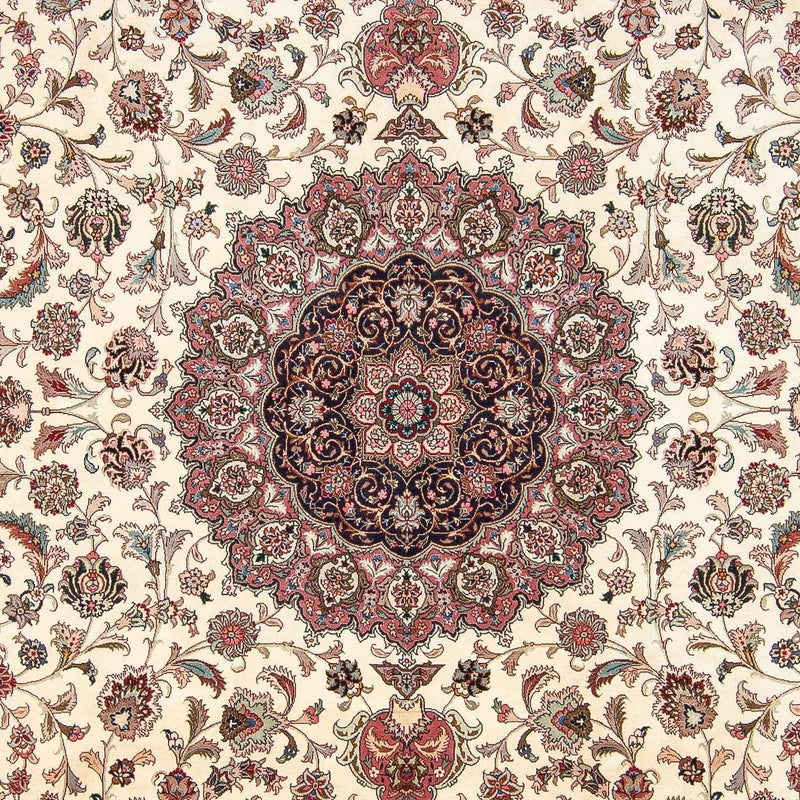 Persisk tæppe - Tabriz - Royal - 306 x 252 cm - beige