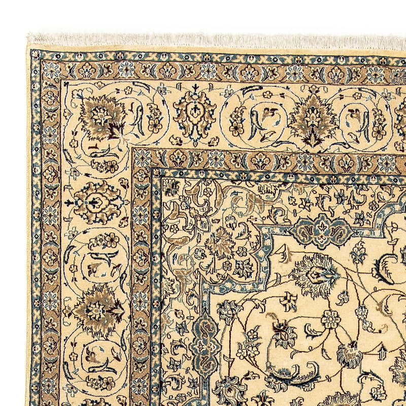 Persisk tæppe - Nain - Premium - 292 x 198 cm - beige