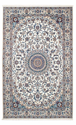 Persisk tæppe - Nain - Premium - 202 x 128 cm - beige