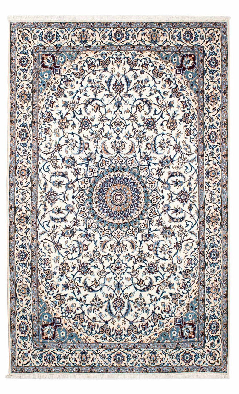 Persisk tæppe - Nain - Premium - 202 x 128 cm - beige