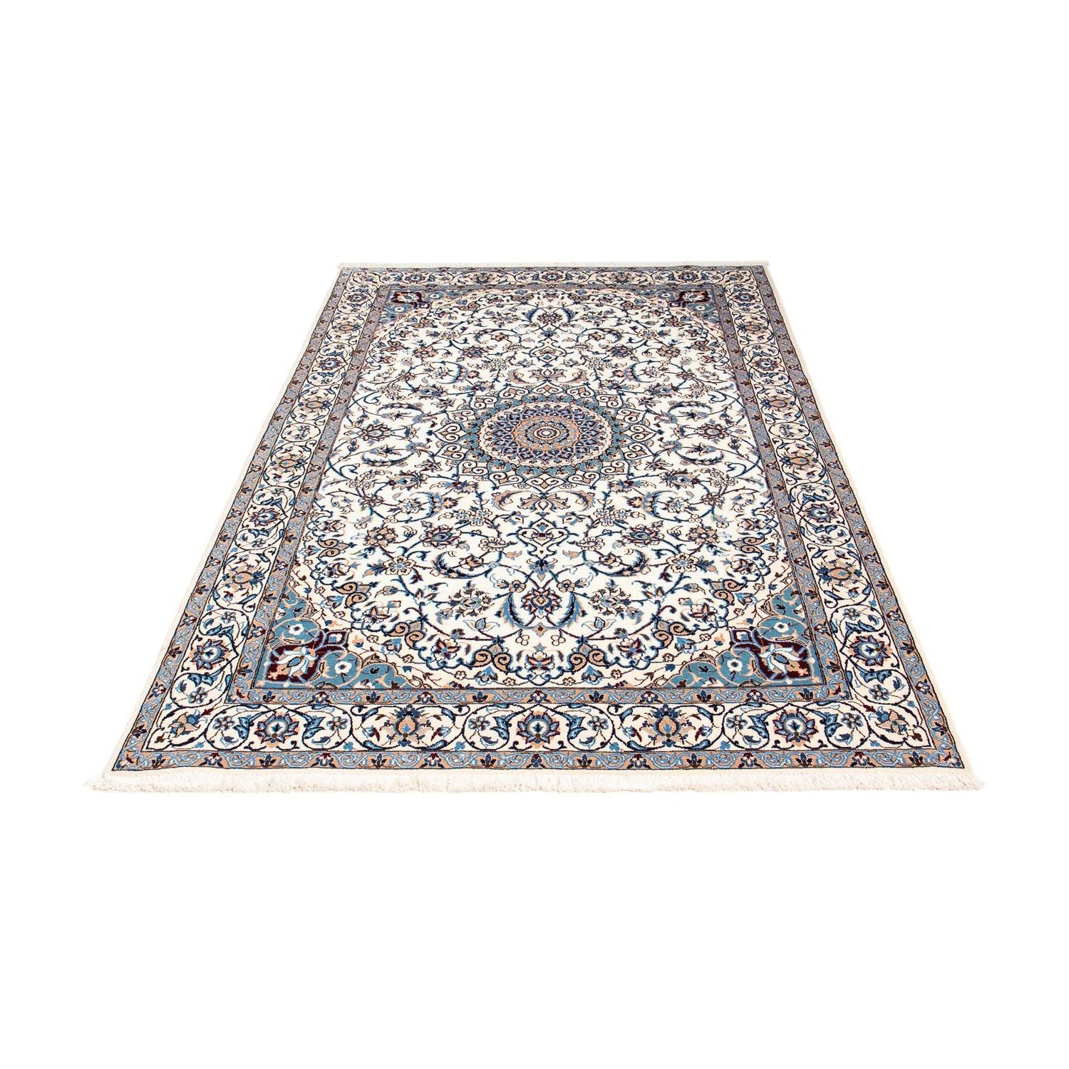 Persisk tæppe - Nain - Premium - 202 x 128 cm - beige