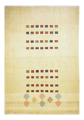 Gabbeh Tæppe - Loribaft Persisk - 241 x 168 cm - beige