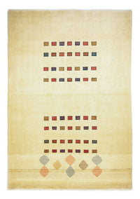 Gabbeh Tæppe - Loribaft Persisk - 241 x 168 cm - beige