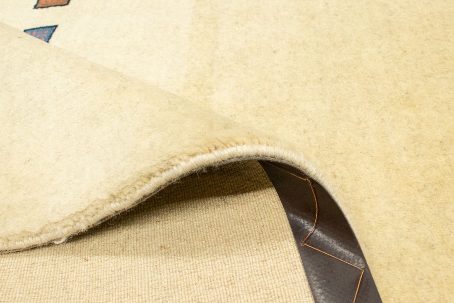 Gabbeh Tæppe - Loribaft Persisk - 241 x 168 cm - beige