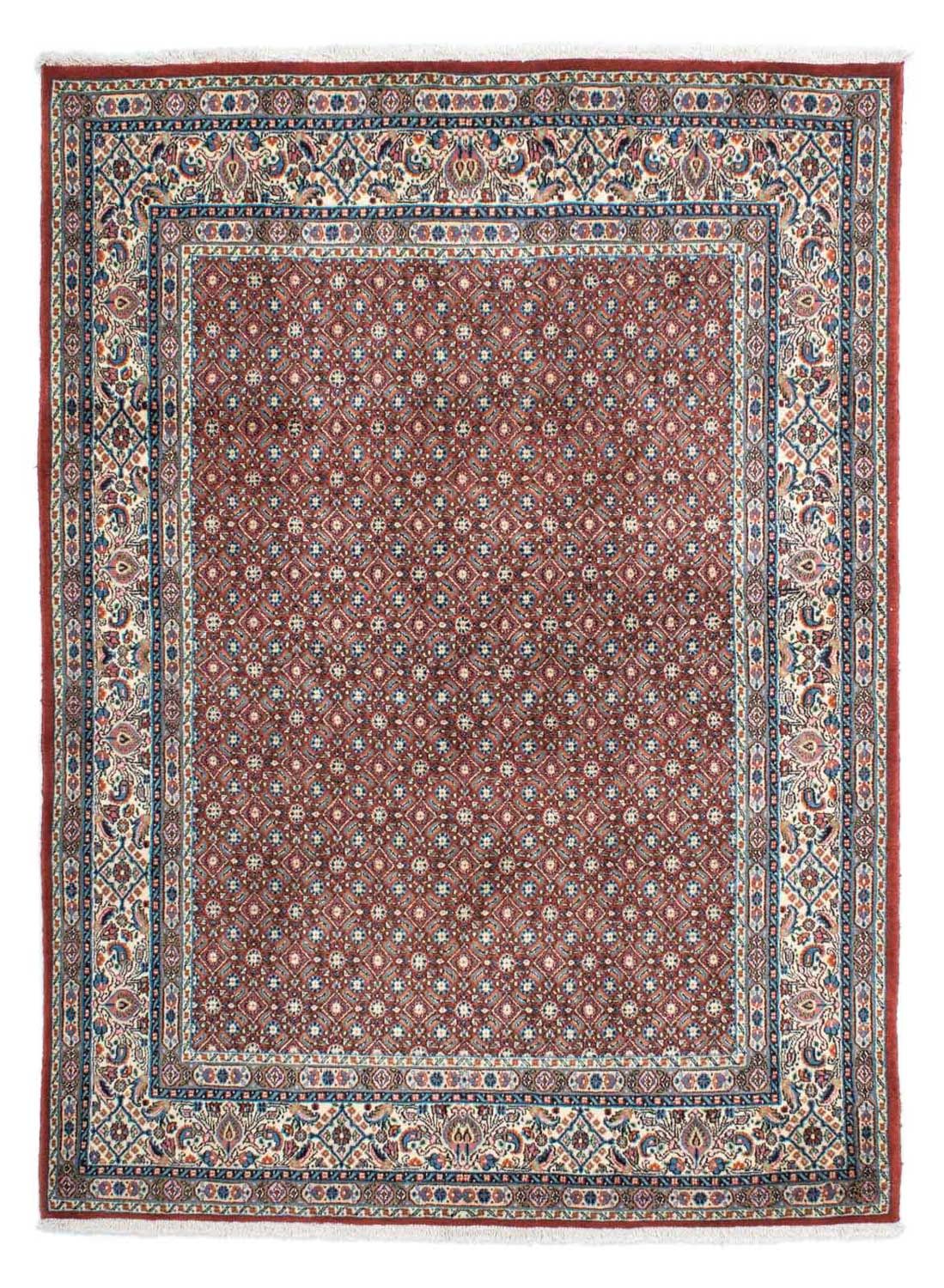 Persisk tæppe - Classic - 200 x 150 cm - mørkerød