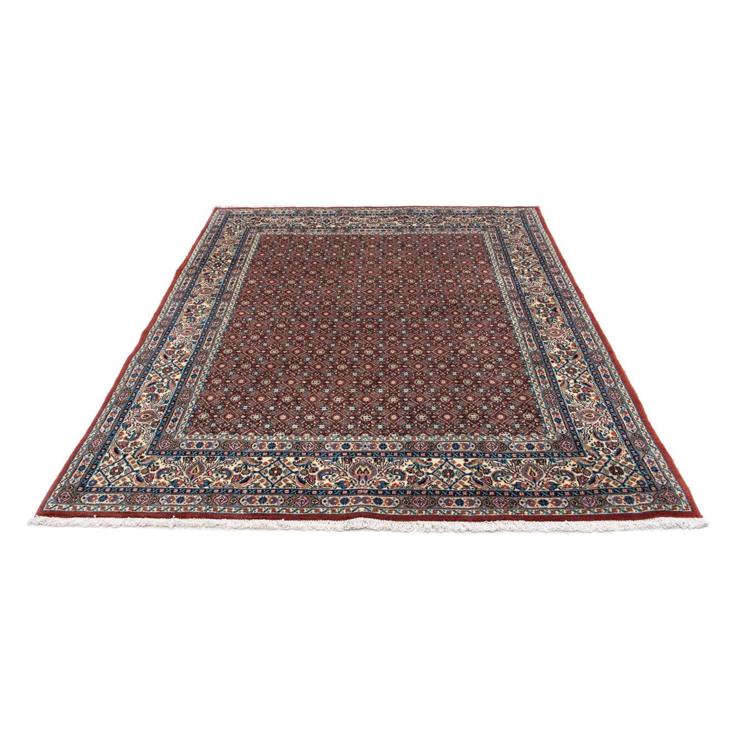Persisk tæppe - Classic - 200 x 150 cm - mørkerød
