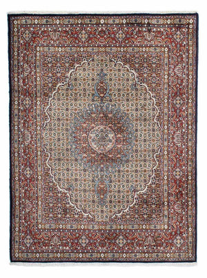 Persisk tæppe - Classic - 198 x 149 cm - mørkeblå