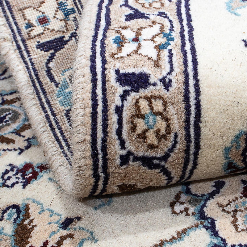 Persisk tæppe - Nain - 127 x 87 cm - beige