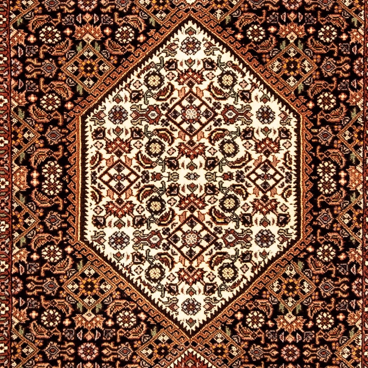 Løber Persisk tæppe - Bijar - 292 x 71 cm - flerfarvet