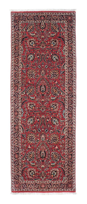Løber Persisk tæppe - Bijar - 205 x 74 cm - rød