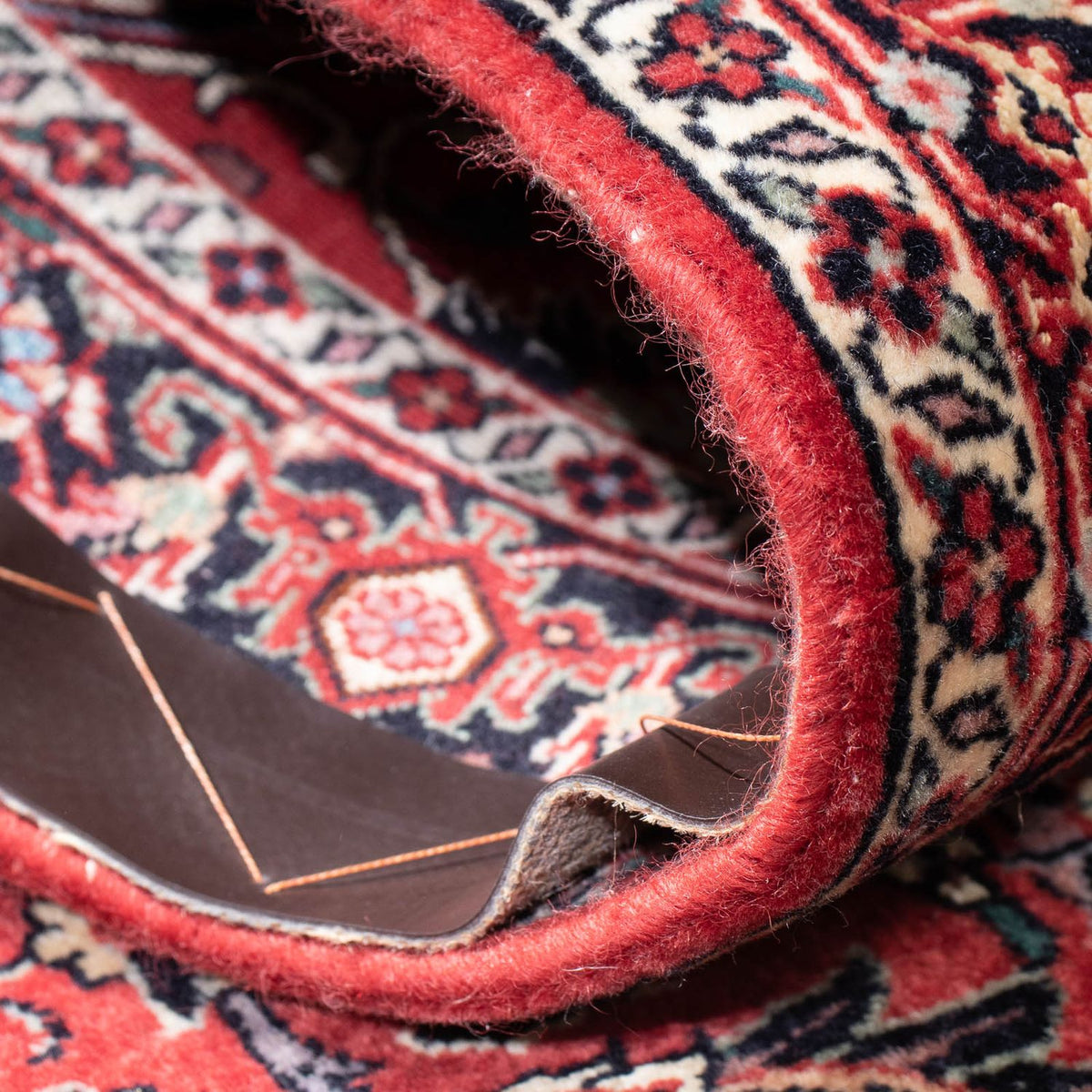 Løber Persisk tæppe - Bijar - 205 x 74 cm - rød