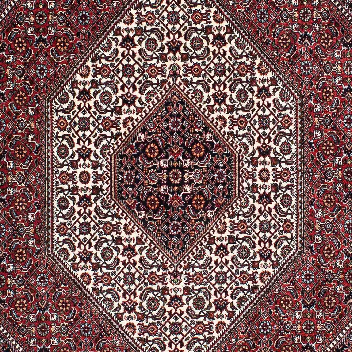 Persisk tæppe - Bijar - 212 x 139 cm - flerfarvet