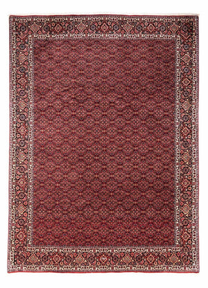 Persisk tæppe - Bijar - Royal - 337 x 252 cm - rød