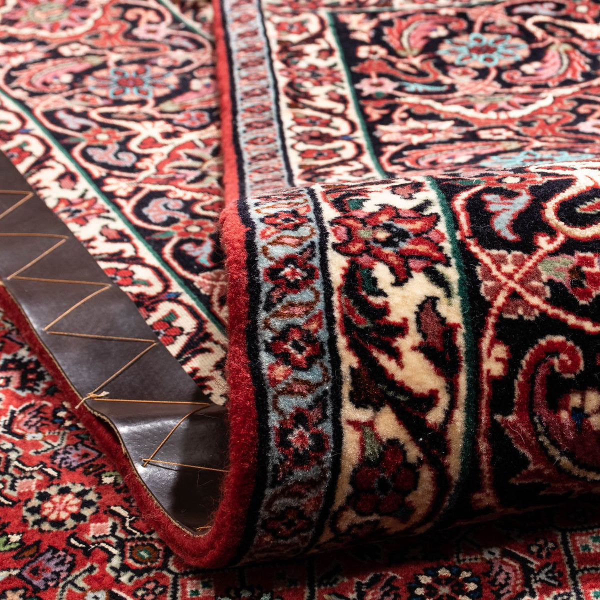 Persisk tæppe - Bijar - Royal - 337 x 252 cm - rød