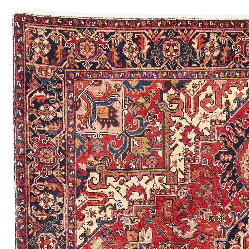 Persisk tæppe - Nomadisk - 342 x 245 cm - rød