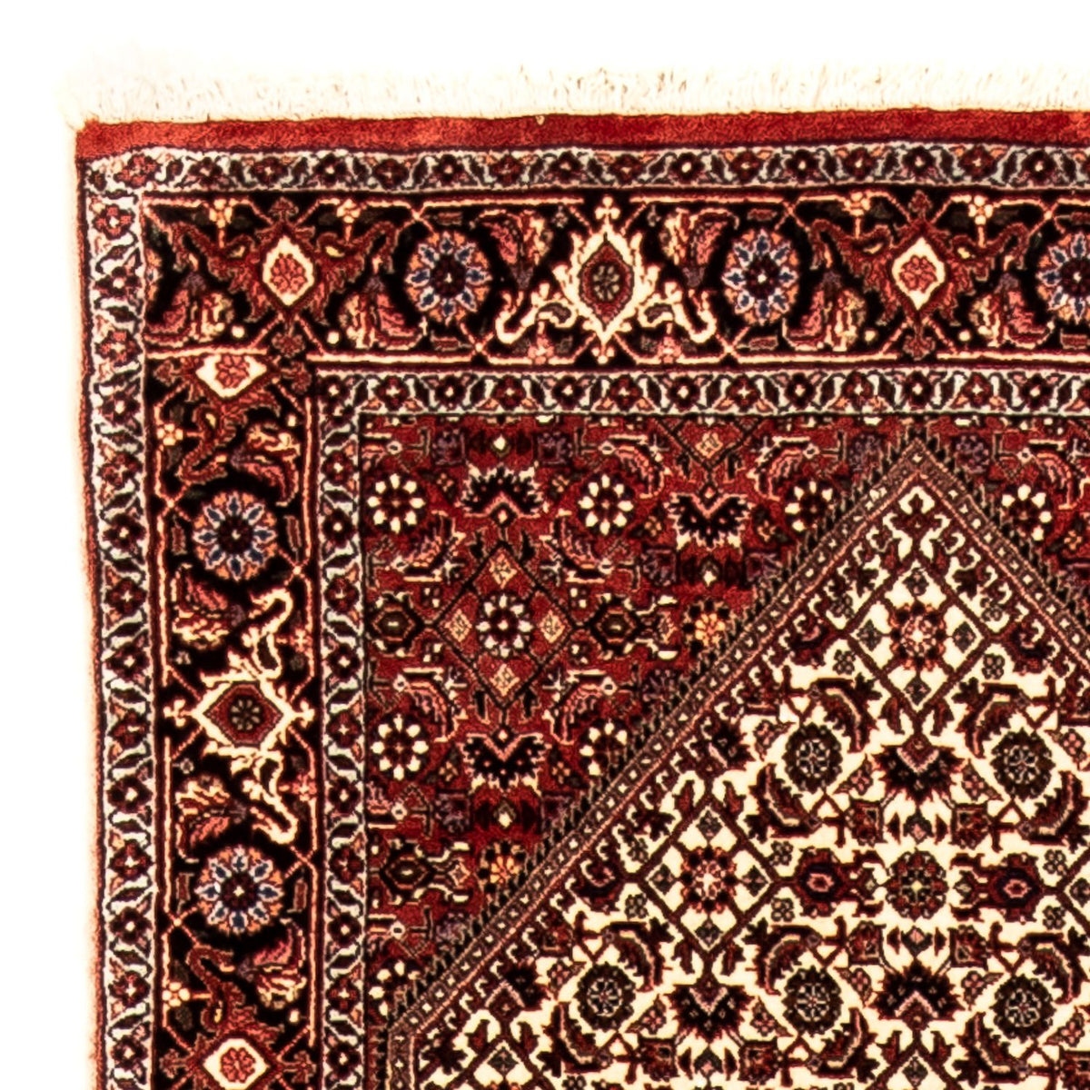 Løber Persisk tæppe - Bijar - 290 x 82 cm - flerfarvet