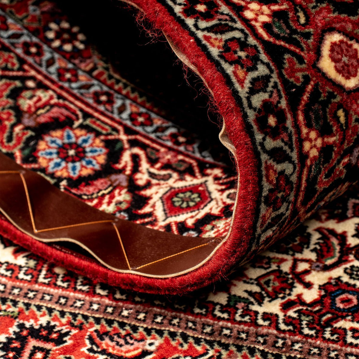 Løber Persisk tæppe - Bijar - 290 x 82 cm - flerfarvet