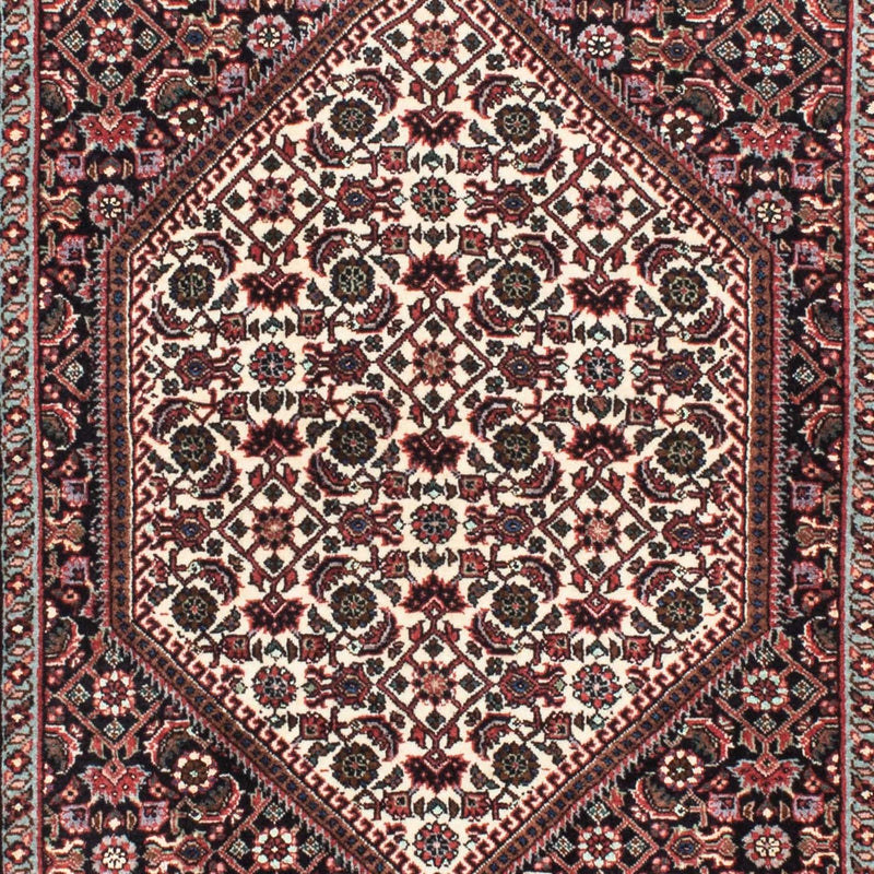 Løber Persisk tæppe - Bijar - 216 x 72 cm - mørkeblå