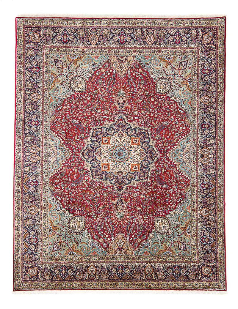 Persisk tæppe - Tabriz - Royal - 382 x 300 cm - rød