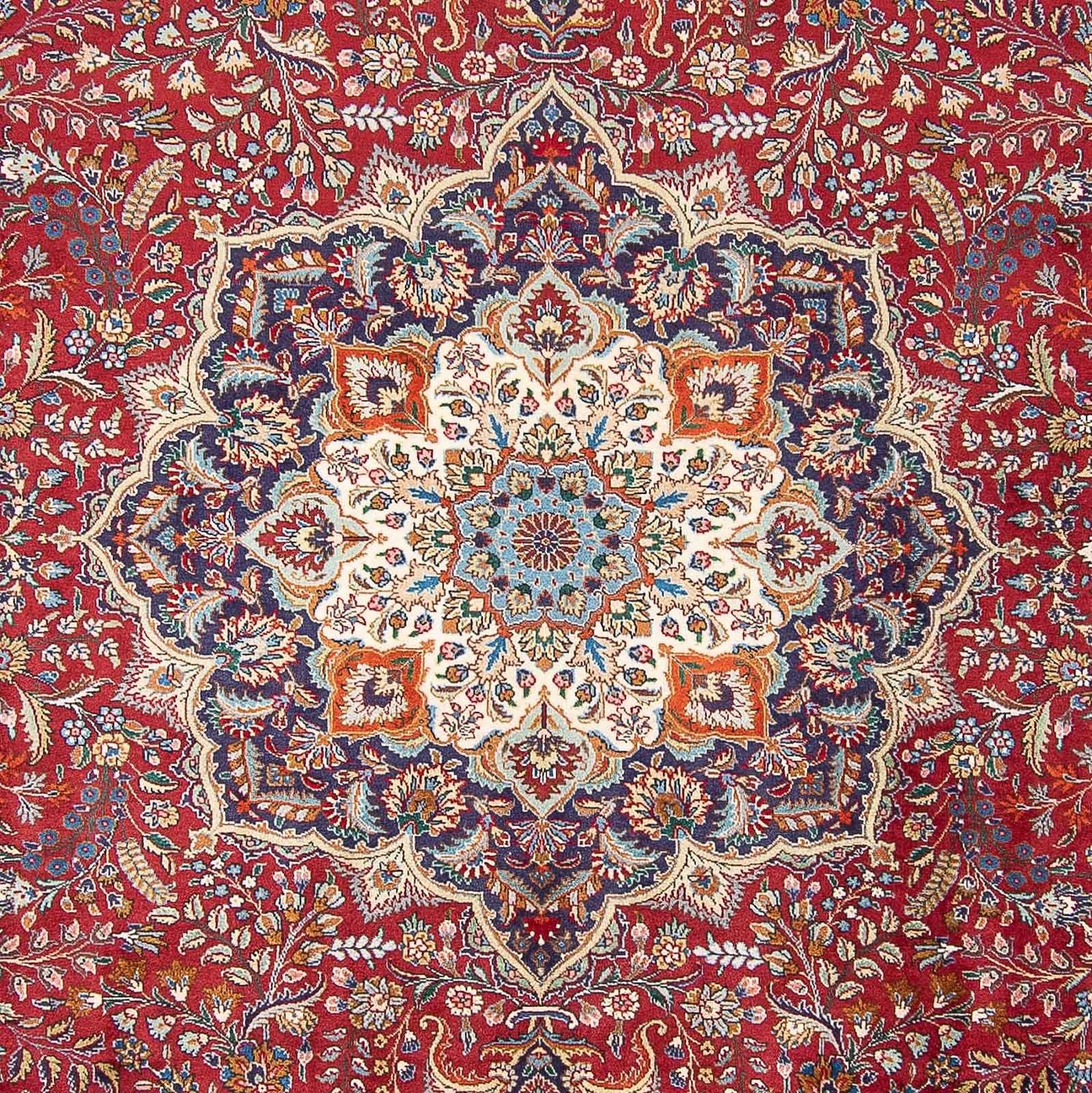 Persisk tæppe - Tabriz - Royal - 382 x 300 cm - rød