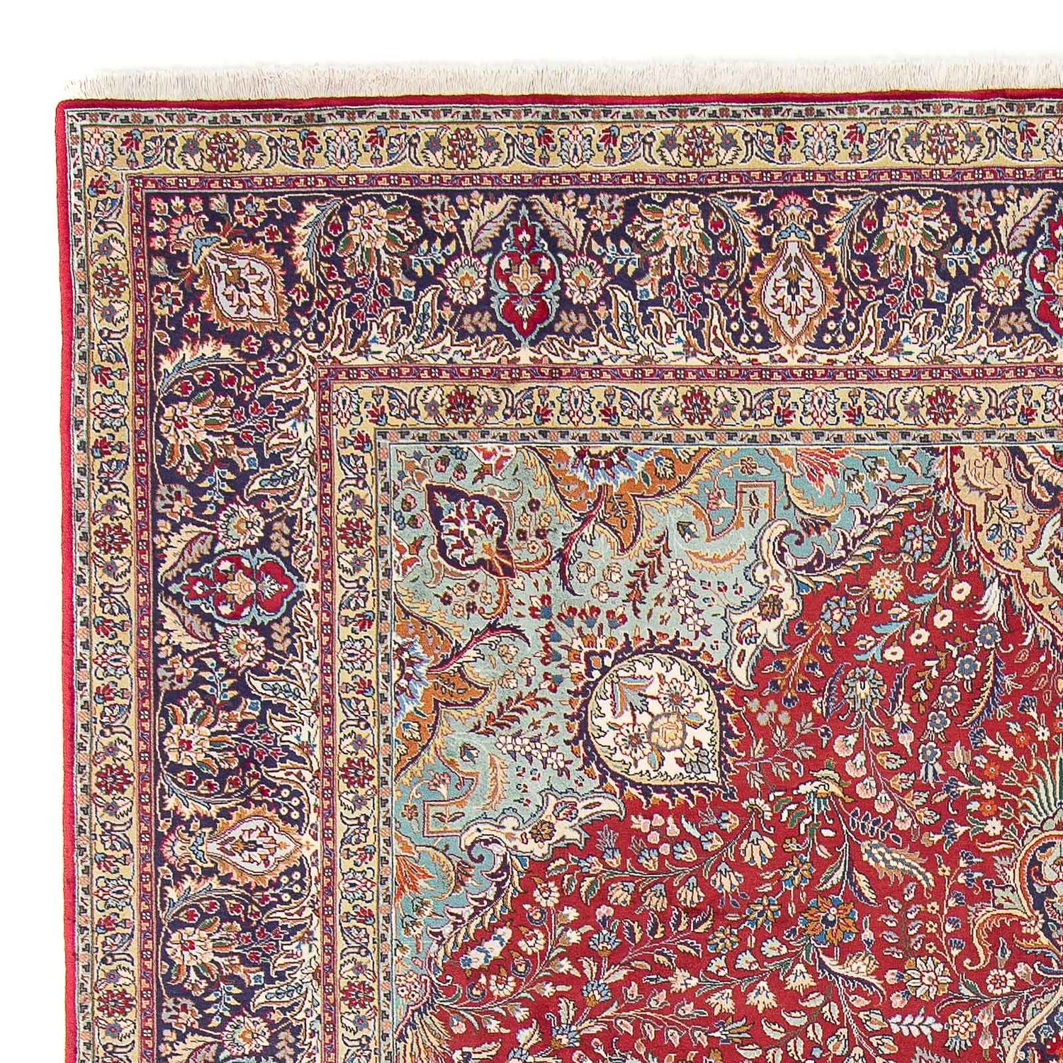 Persisk tæppe - Tabriz - Royal - 382 x 300 cm - rød
