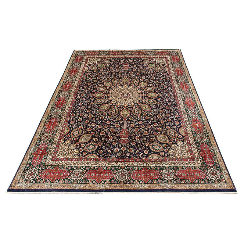 Persisk tæppe - Tabriz - Royal - 395 x 289 cm - mørkeblå