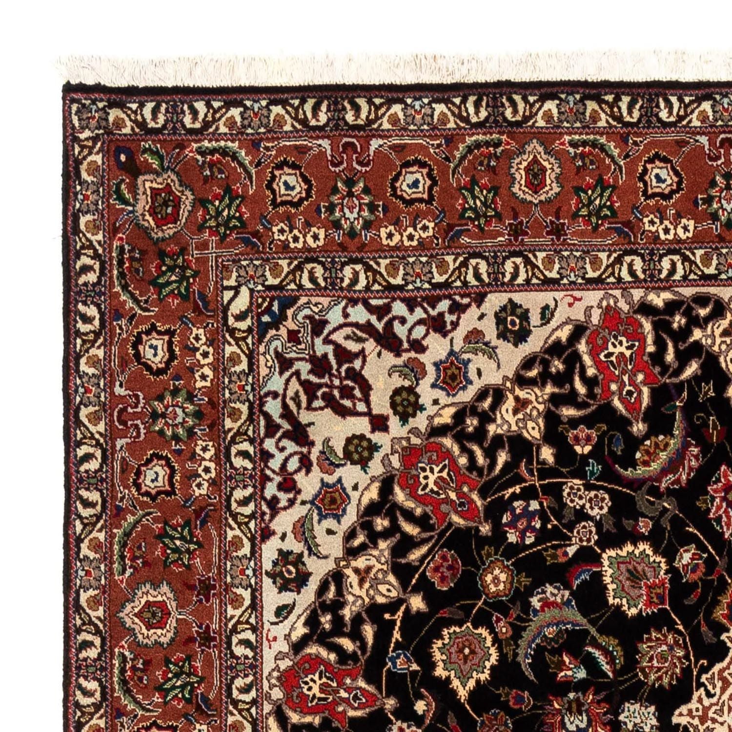 Persisk tæppe - Tabriz - Royal - 295 x 200 cm - mørkeblå