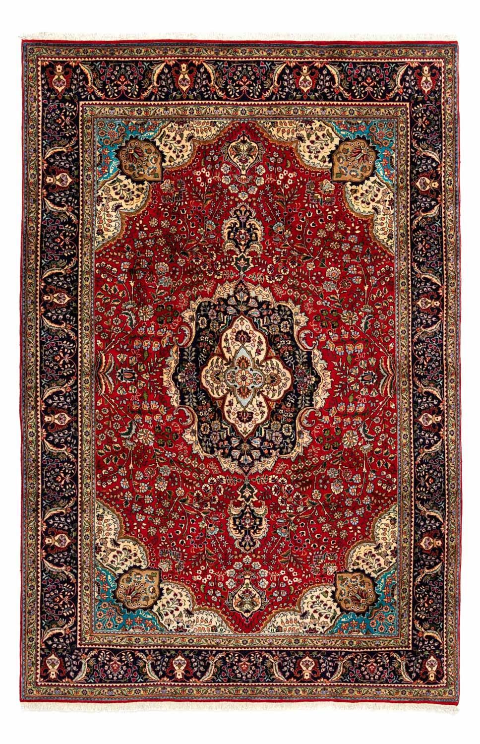 Persisk tæppe - Tabriz - Royal - 302 x 206 cm - rød
