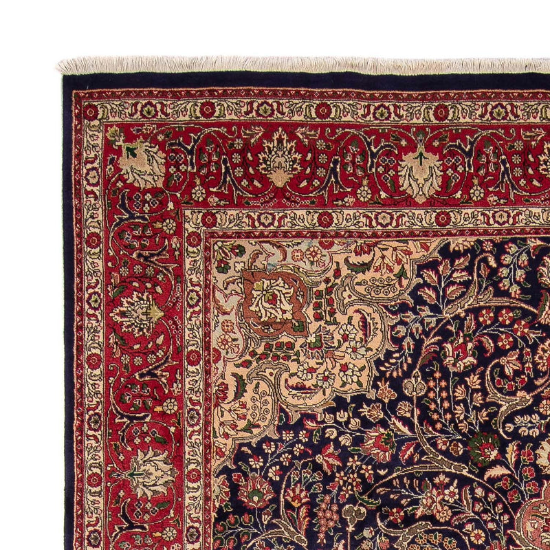 Persisk tæppe - Tabriz - Royal - 342 x 246 cm - mørkeblå