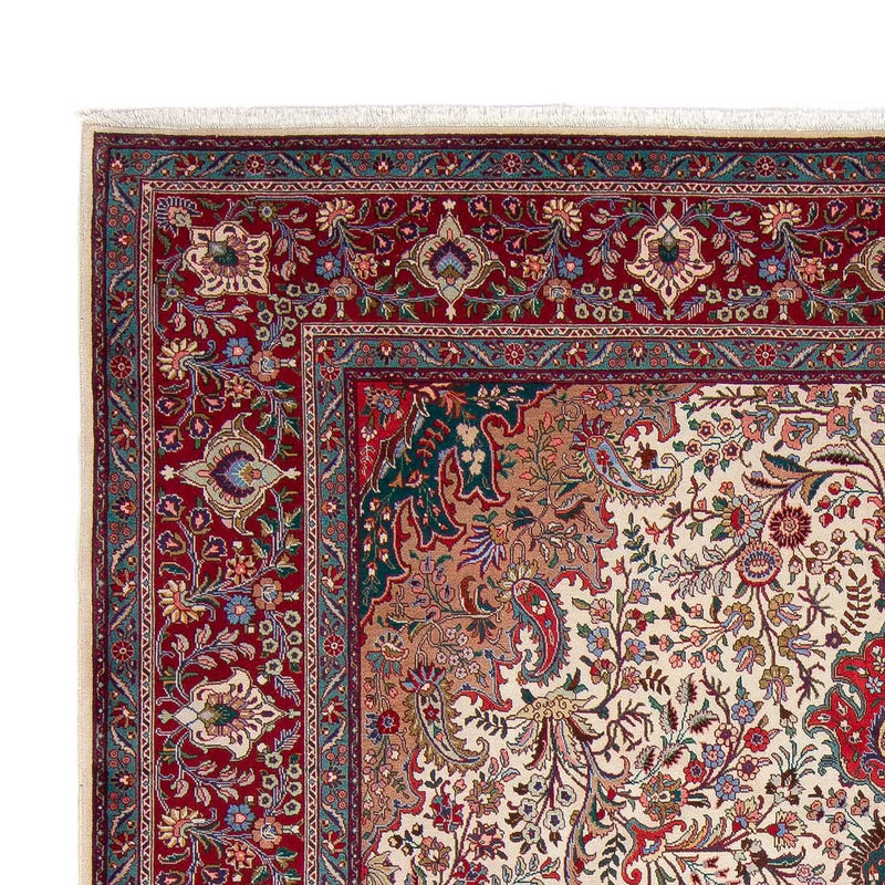 Persisk tæppe - Tabriz - Royal - 348 x 255 cm - rød