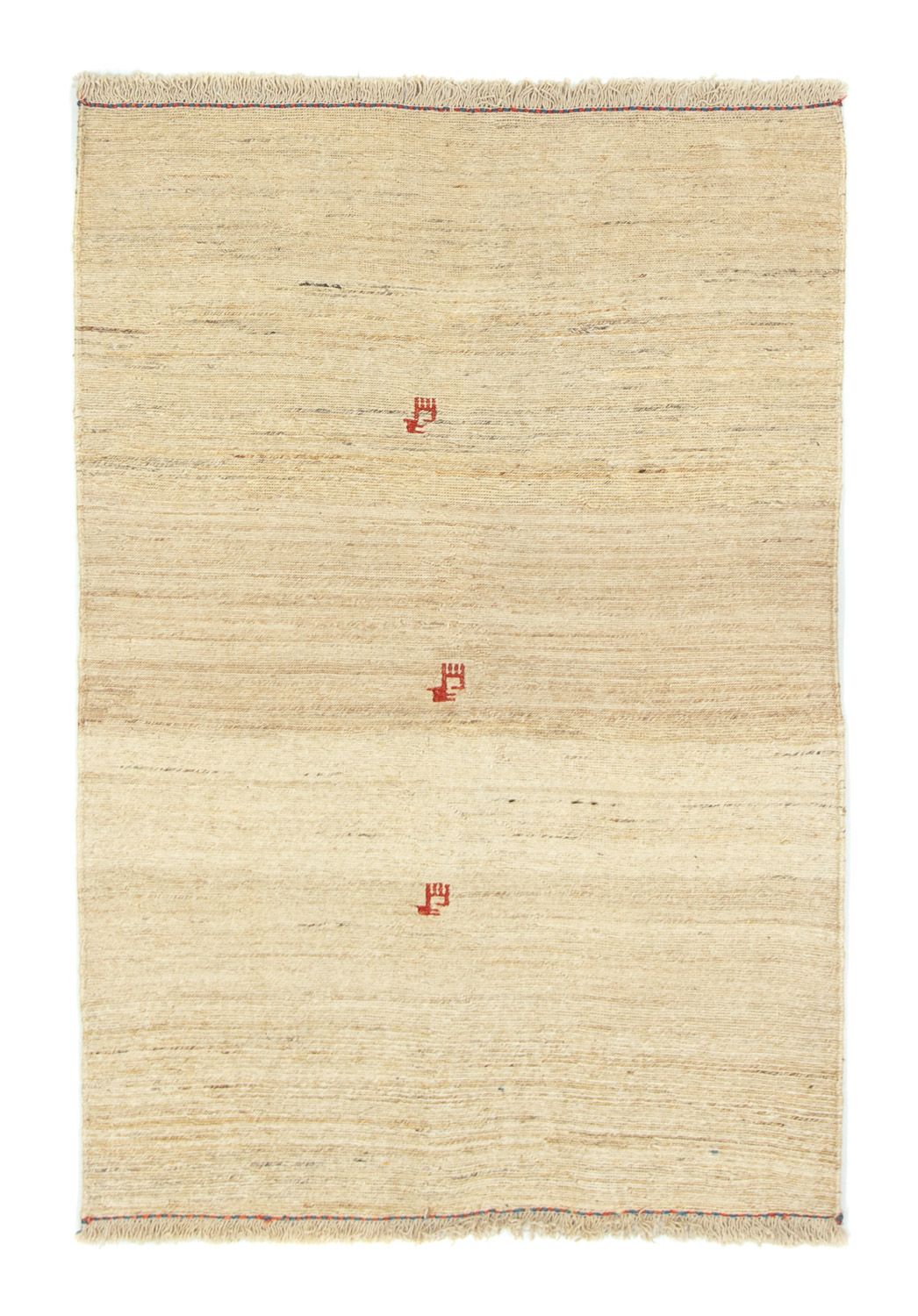 Gabbeh-tæppe - Persisk - 148 x 102 cm - beige