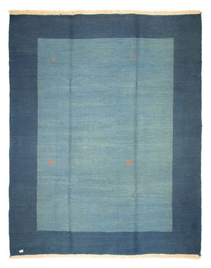 Gabbeh-tæppe - Persisk - 270 x 214 cm - havblå