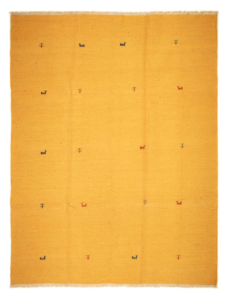 Gabbeh-tæppe - Persisk - 287 x 200 cm - guld