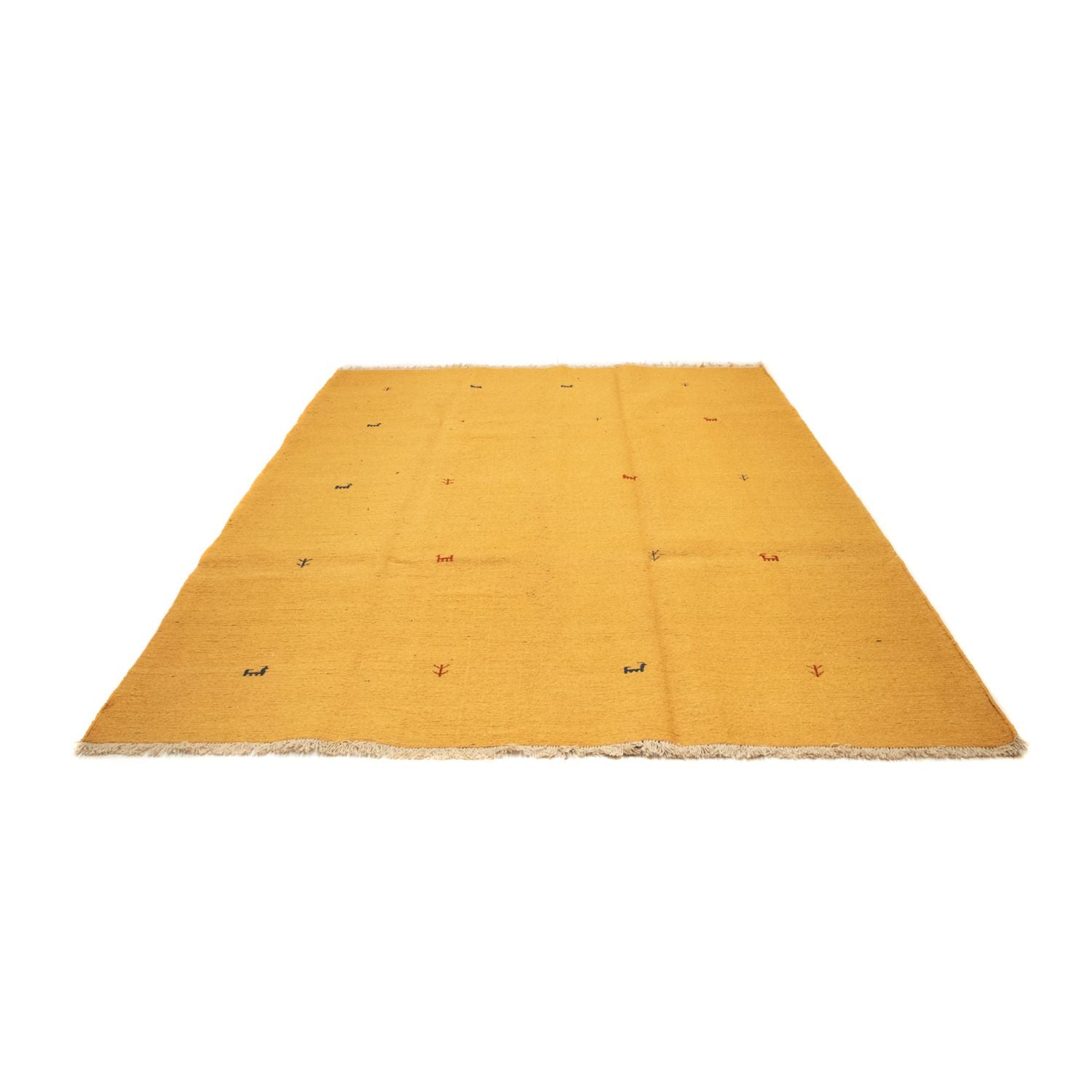 Gabbeh-tæppe - Persisk - 287 x 200 cm - guld